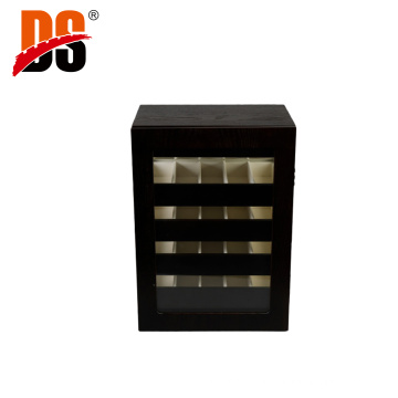 DS Top Quality Five Layers Wooden Jewelry Display Shelf Jewelry selling cabinet  Jewelry Shelf With Window